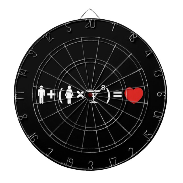 Jeu De Fléchettes L'équation d'amour pour les femmes (Devant)