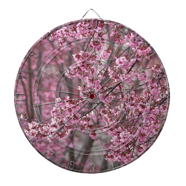 Jeu De Fléchettes Les fleurs de cerisiers Sakura sont roses (Devant)