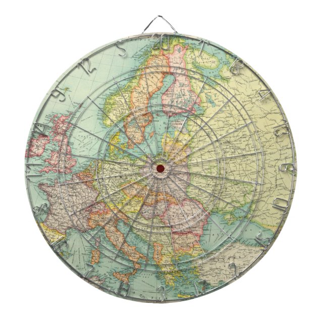 Jeu De Fléchettes L'Europe - politique (Devant)