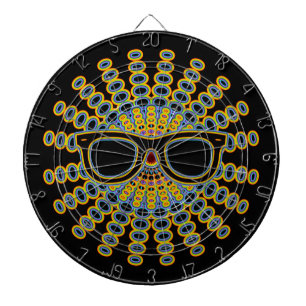 Jeu De Fléchettes Lunettes Nerd ensoleillées + votre backgr. & idées