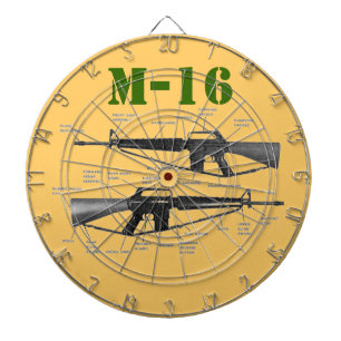 JEU DE FLÉCHETTES M-16