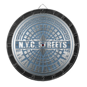 Jeu De Fléchettes Manhole Covers Manhattan