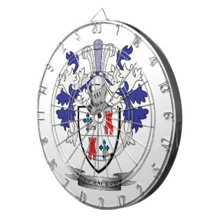 Jeu De Fléchettes Manteau de crête de famille de McCracken des bras