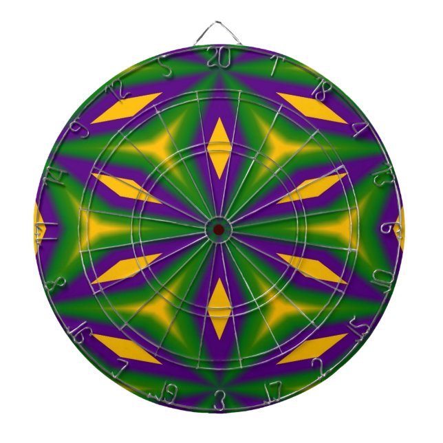 Jeu De Fléchettes Mardi gras (Devant)