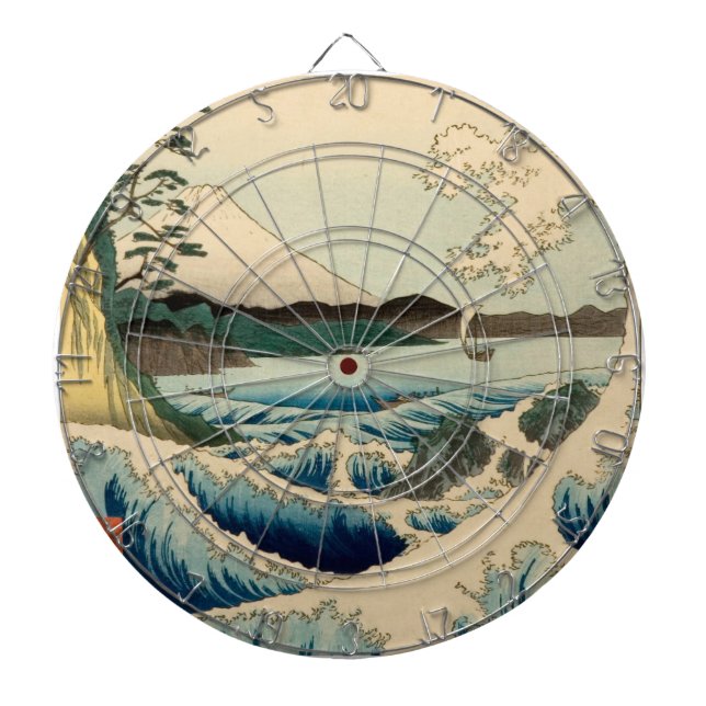 Jeu De Fléchettes Mer japonaise de Satta Hiroshige Art (Devant)