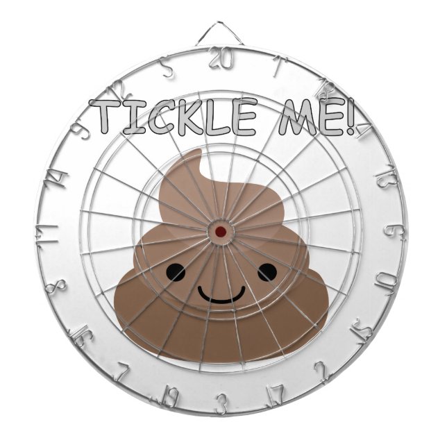 Jeu De Fléchettes Mignonne Tickme Poop Emoji (Devant)