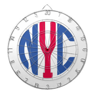 Jeu De Fléchettes monogramme de New York