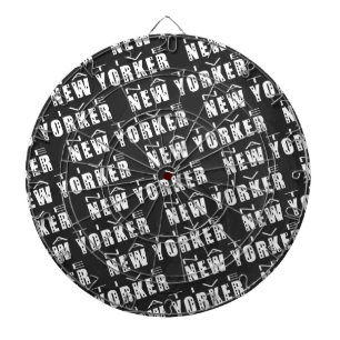 Jeu De Fléchettes Motif natif du New Yorker
