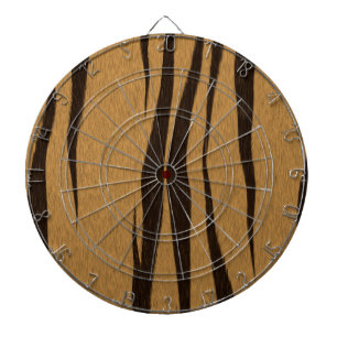 Jeu De Fléchettes Motif Rayures de Tigre