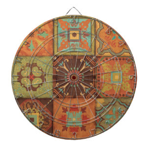 Jeu De Fléchettes Motifs indiens