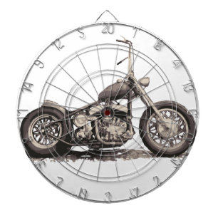 Jeu De Fléchettes Moto ancienne cool