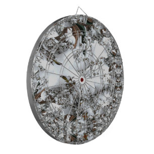 Jeu De Fléchettes Neige Abstraite