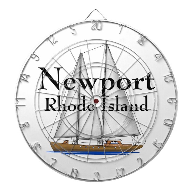 Jeu De Fléchettes Newport Île de Rhode (Devant)