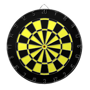 Jeu De Fléchettes Noir et jaune