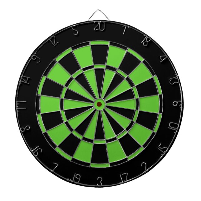 Jeu De Fléchettes Noir et vert (Devant)
