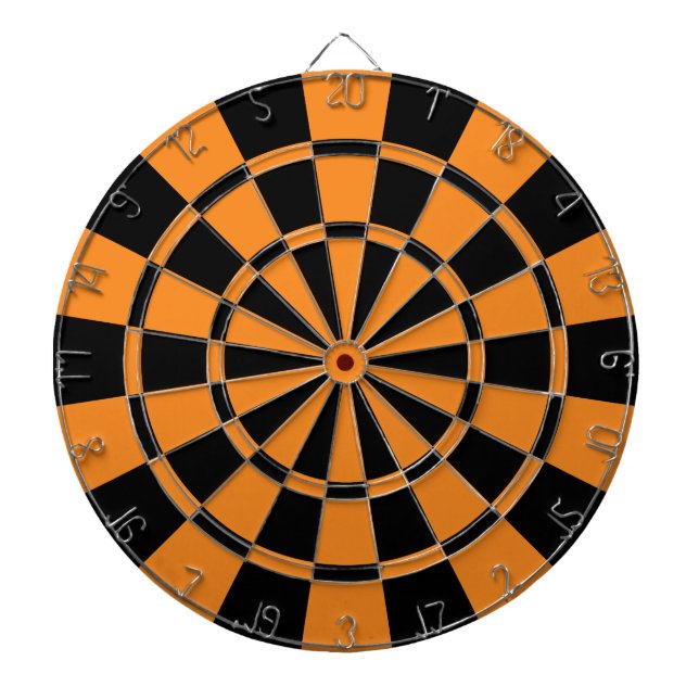 Jeu De Fléchettes Orange et noir (Devant)