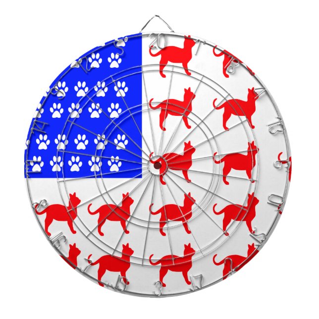 Jeu De Fléchettes Pavillon Cat + Paw (Devant)