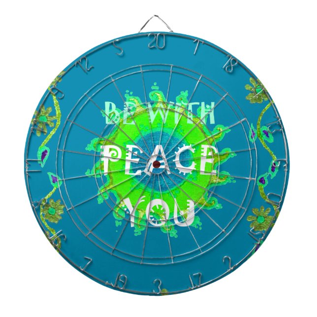 Jeu De Fléchettes Peace Be with You Art Print (Devant)