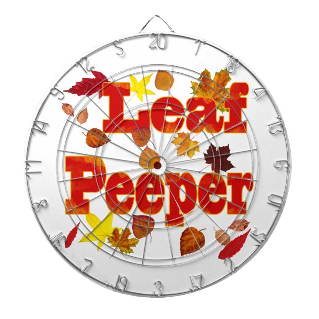 Jeu De Fléchettes Peeper feuille (Devant)