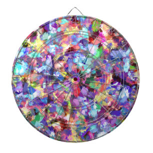 Jeu De Fléchettes Peinture avec couleur