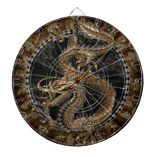 Jeu De Fléchettes Pentagramme dragon (Devant)