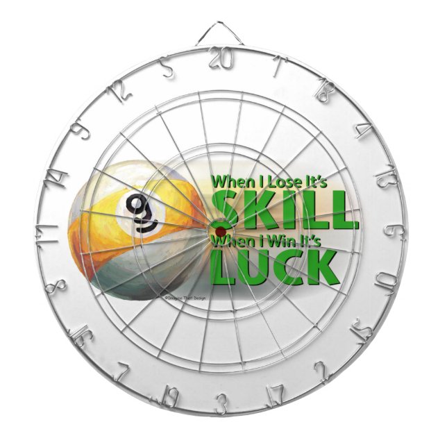 Jeu De Fléchettes Perdre Compétence Gagner chance 9 balle (Devant)