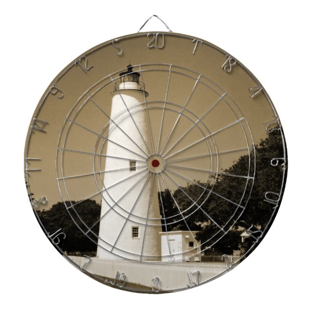 Jeu De Fléchettes Phare d'Ocracoke (Devant)
