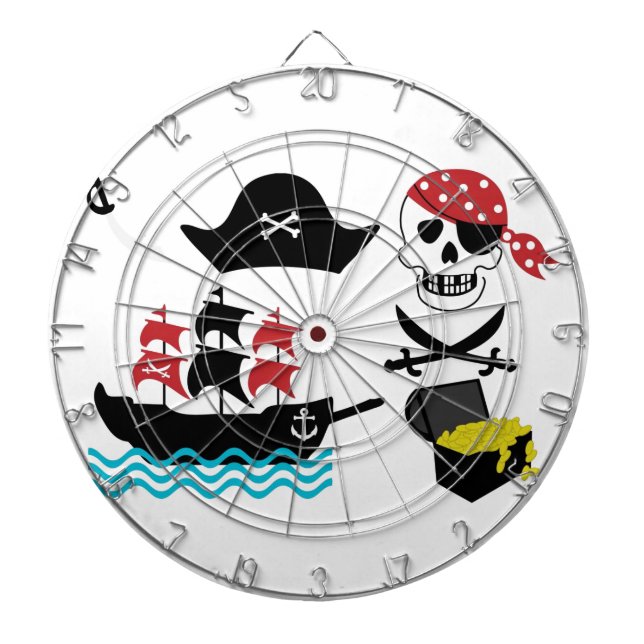 Jeu De Fléchettes Pirates (Devant)