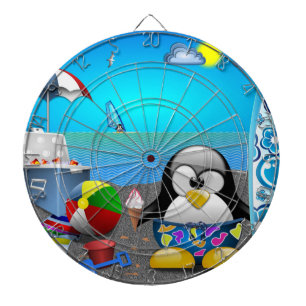 JEU DE FLÉCHETTES PLAISANCE D'ÉTÉ À LA PLAGE