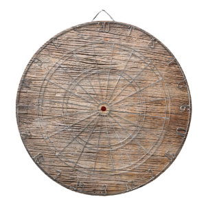 Jeu De Fléchettes Planche en bois brut