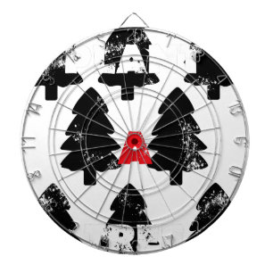 Jeu De Fléchettes Plante Motif d'arbre