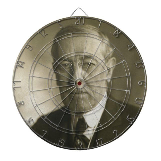 Jeu De Fléchettes Portrait 1919 du Président Woodrow Wilson (Devant)