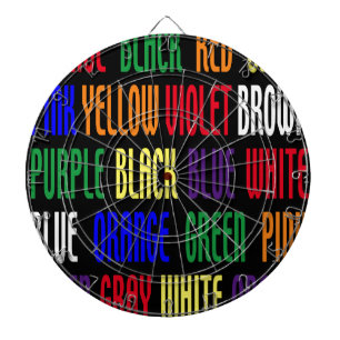 Jeu De Fléchettes Quelle est ma couleur ?