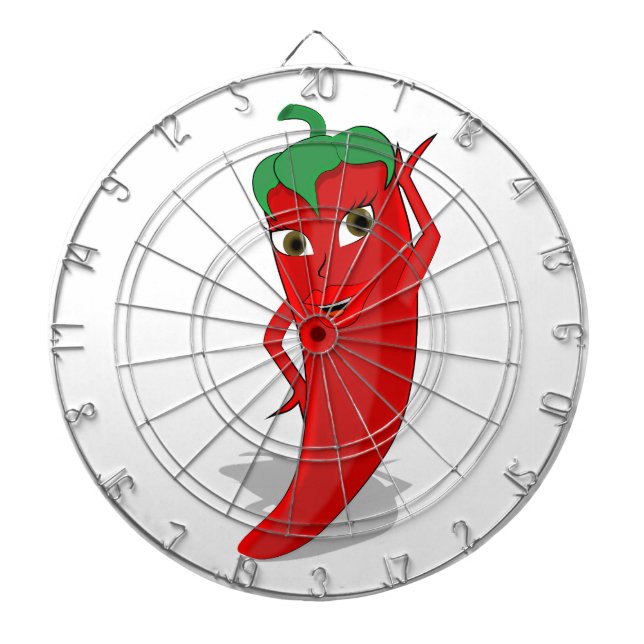 Jeu De Fléchettes Red Hot Pepper Diva (Devant)