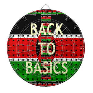 Jeu De Fléchettes Retour aux bases : Kenya Drapeau Thème du tissage