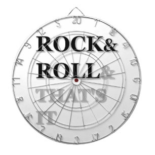 Jeu De Fléchettes Rock and Roll Et c'est tout