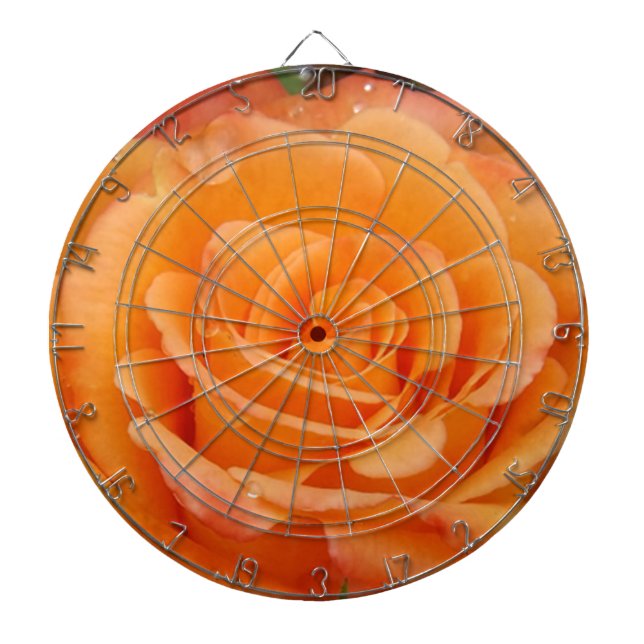 Jeu De Fléchettes Rose orange (Devant)