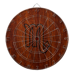 Jeu De Fléchettes Scorpio Zodiac Connexion en acajou Style Décor