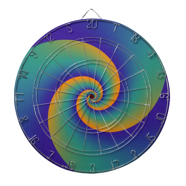 Jeu De Fléchettes Spirales Arrière - plans Abstraites V (Devant)