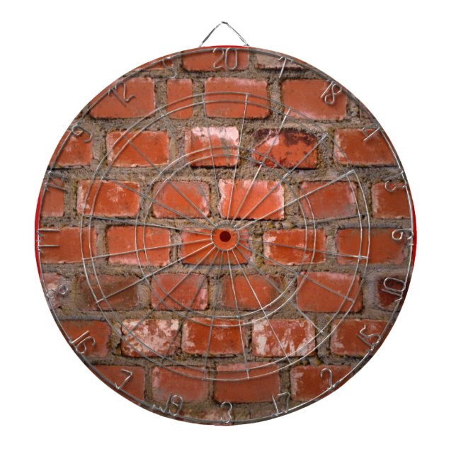 Jeu De Fléchettes Tableau de bord du mur de briques (Devant)
