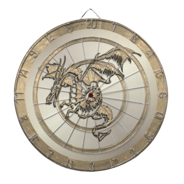 Jeu De Fléchettes Tableau de bord Gold Dragon Regulation (Devant)