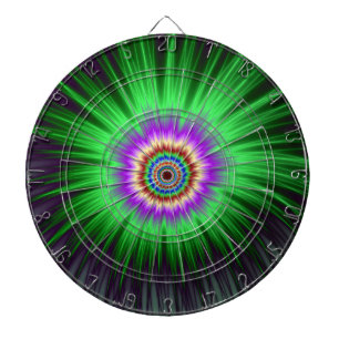 Jeu De Fléchettes Tableau de bord Green Star Burst
