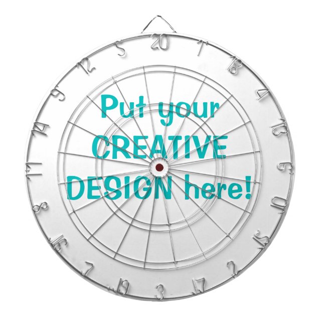 Jeu De Fléchettes Tableau de bord personnalisé (Devant)