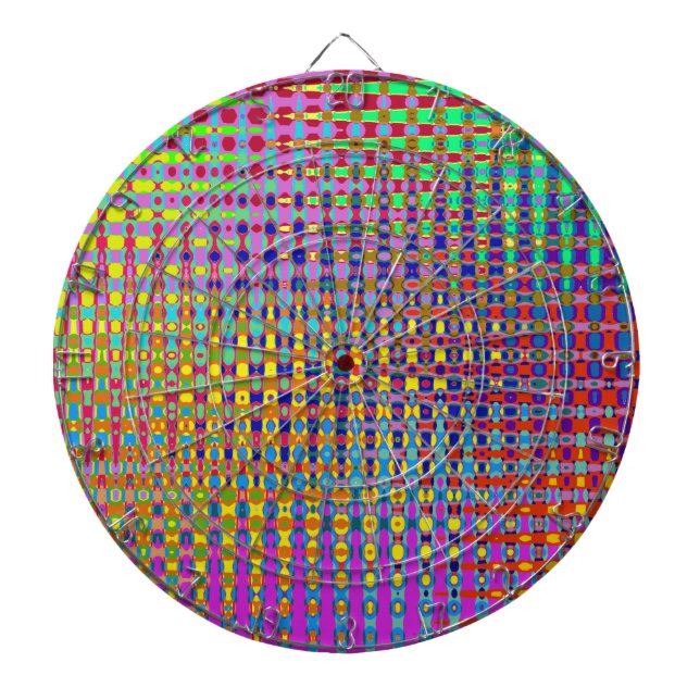 Jeu De Fléchettes Tableau de bord Psychedelia (Devant)
