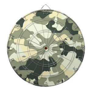 Jeu De Fléchettes Tableau noir Camo