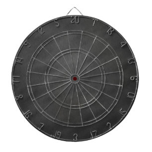 Jeu De Fléchettes Tableau noir gris Arrière - plan noir noir noir no