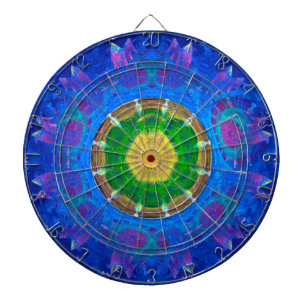 Jeu De Fléchettes Teinture à tarte bleu-vert