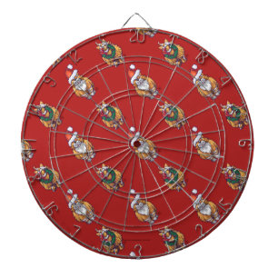 Jeu De Fléchettes Têtes et Tails Ginger Chat Motif de Noël