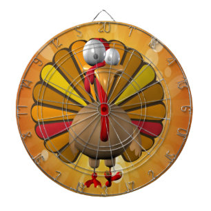 Jeu De Fléchettes Thanksgiving drôle Turquie