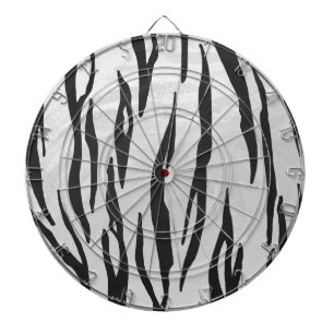 Jeu De Fléchettes Tiger noir et blanc